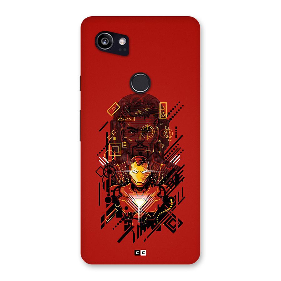Tony Stark Back Case for Google Pixel 2 XL