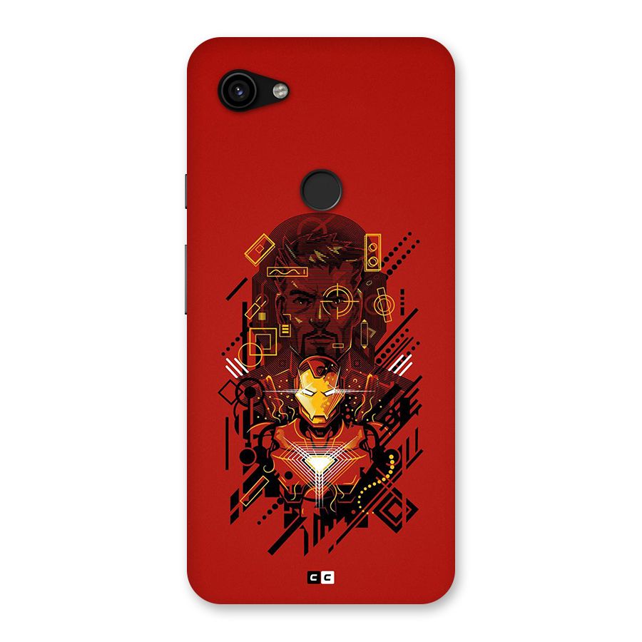 Tony Stark Back Case for Google Pixel 3a XL