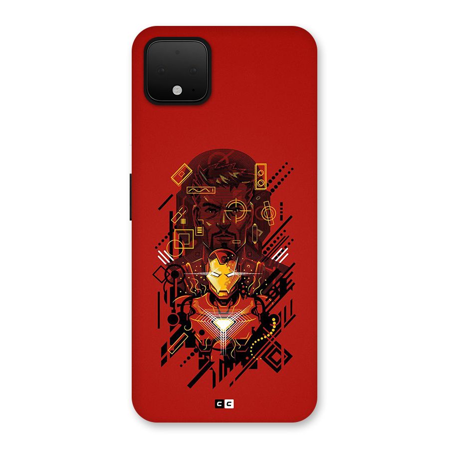 Tony Stark Back Case for Google Pixel 4 XL