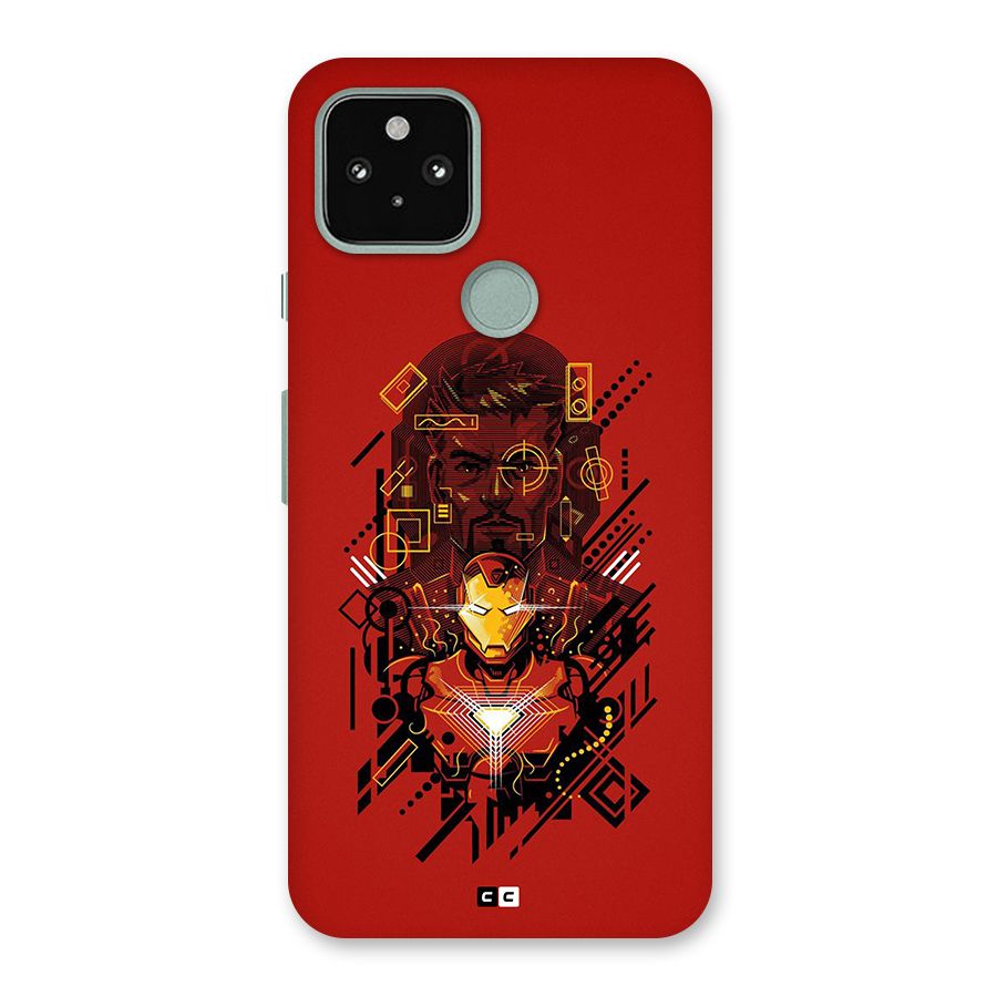 Tony Stark Back Case for Google Pixel 5
