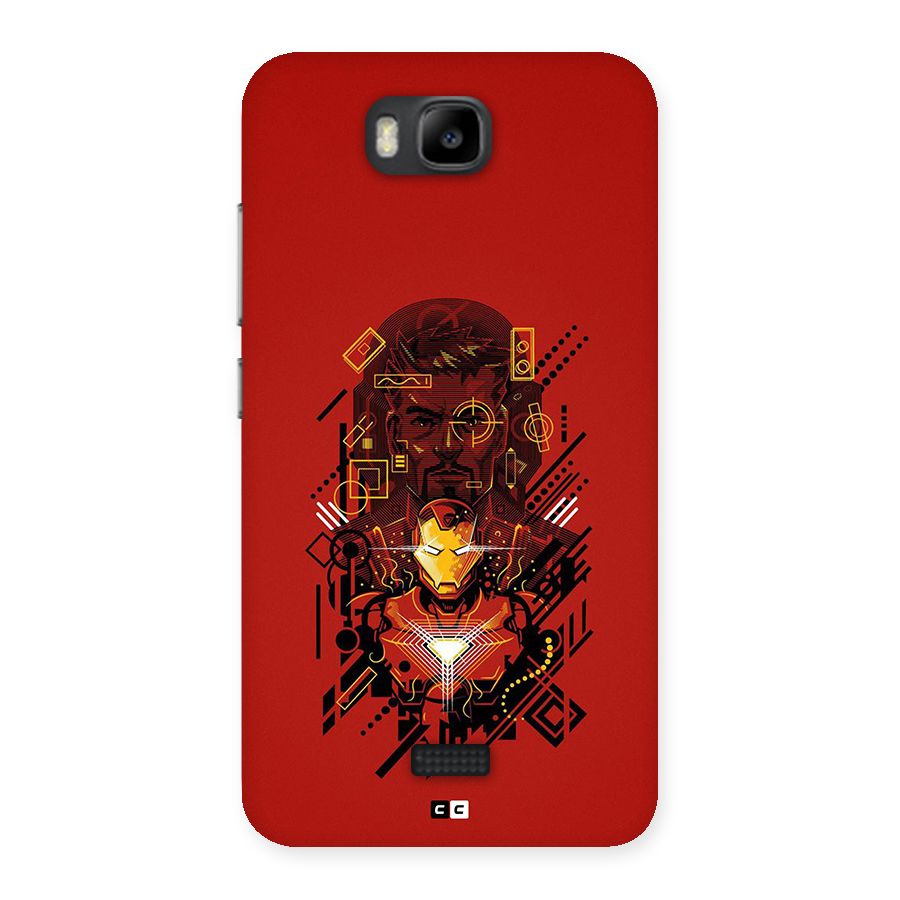 Tony Stark Back Case for Honor Bee