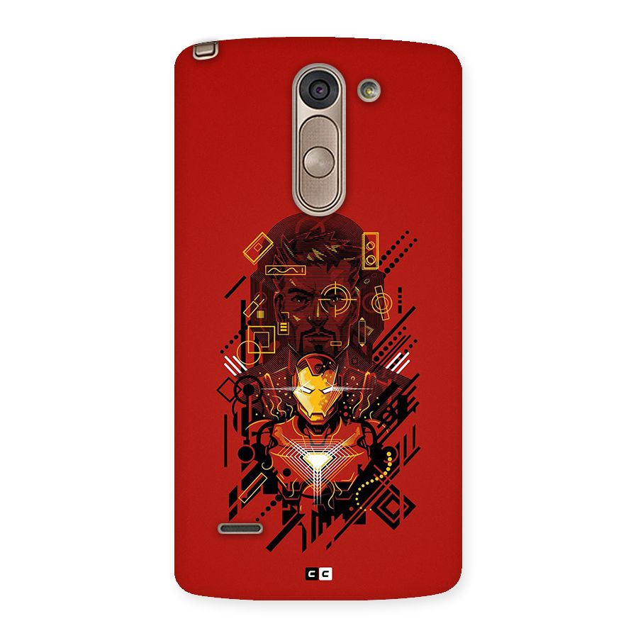 Tony Stark Back Case for LG G3 Stylus