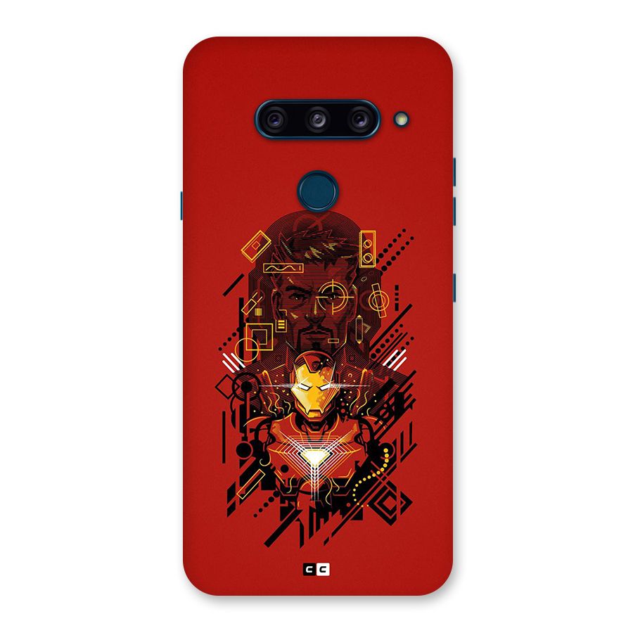 Tony Stark Back Case for LG  V40 ThinQ