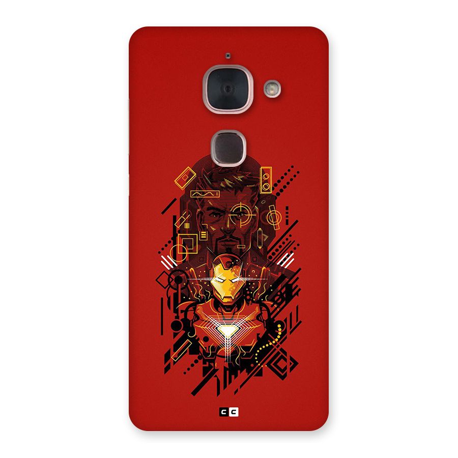 Tony Stark Back Case for Le Max 2