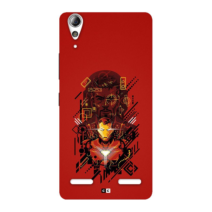 Tony Stark Back Case for Lenovo A6000 Plus