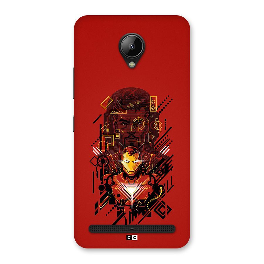 Tony Stark Back Case for Lenovo C2