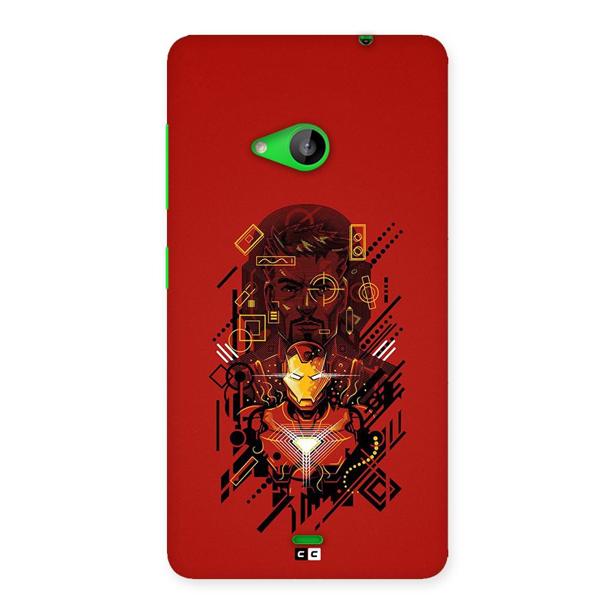 Tony Stark Back Case for Lumia 535