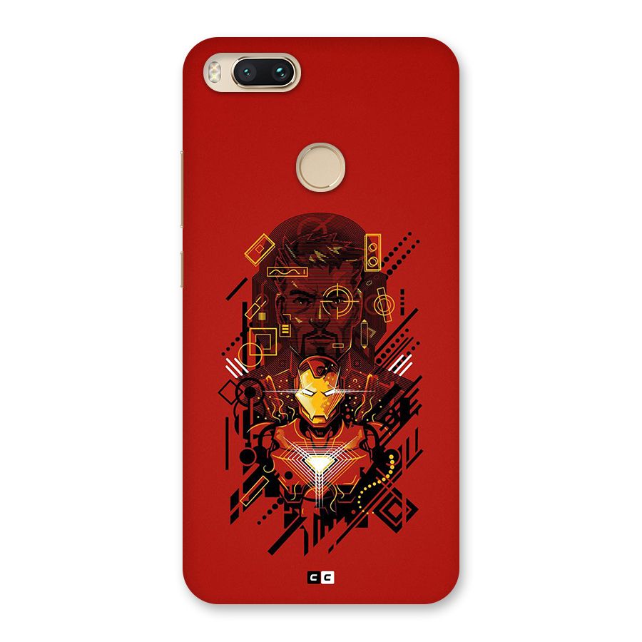 Tony Stark Back Case for Mi A1
