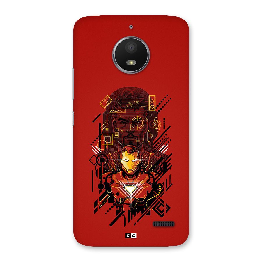 Tony Stark Back Case for Moto E4