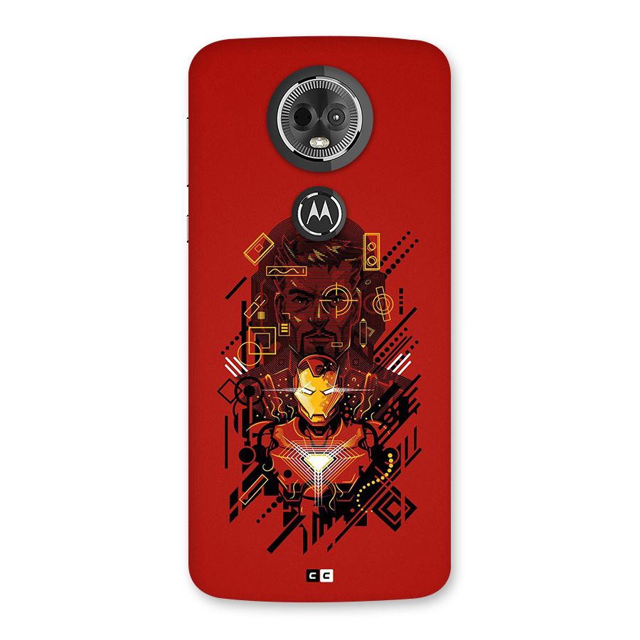 Tony Stark Back Case for Moto E5 Plus