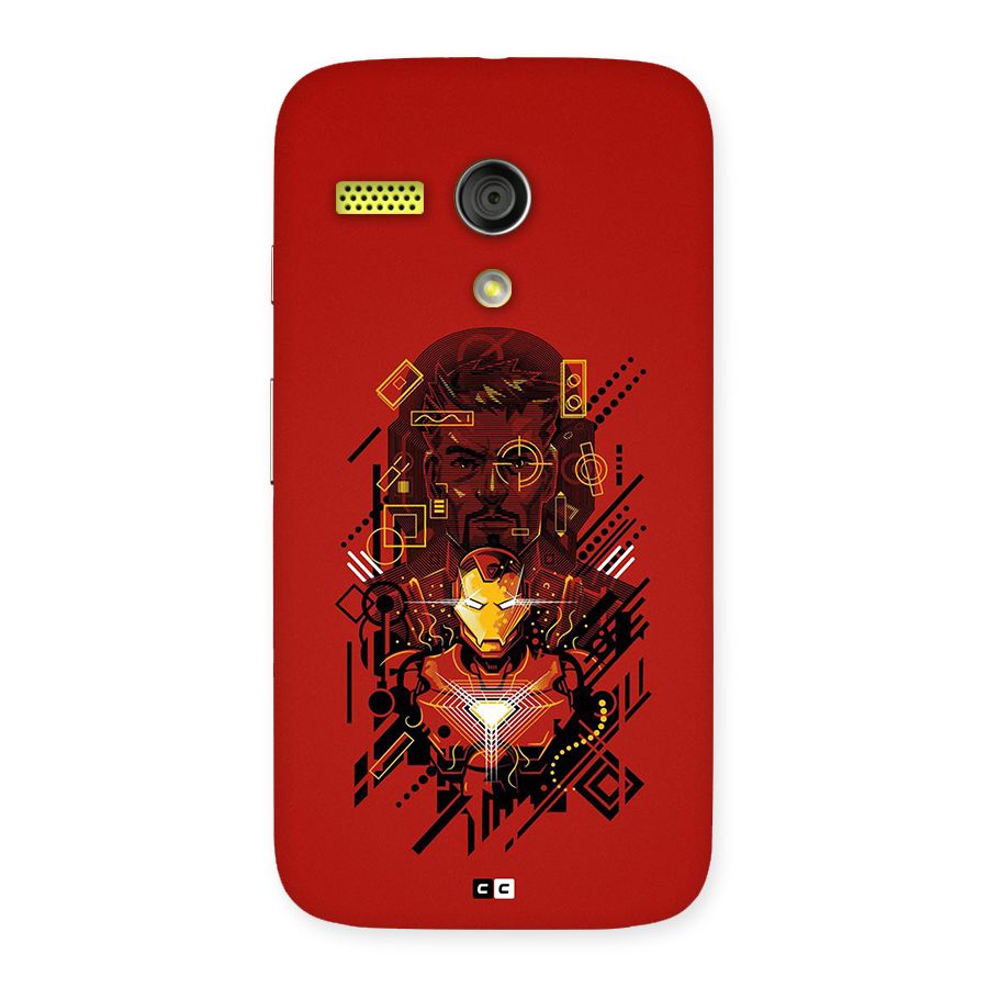 Tony Stark Back Case for Moto G