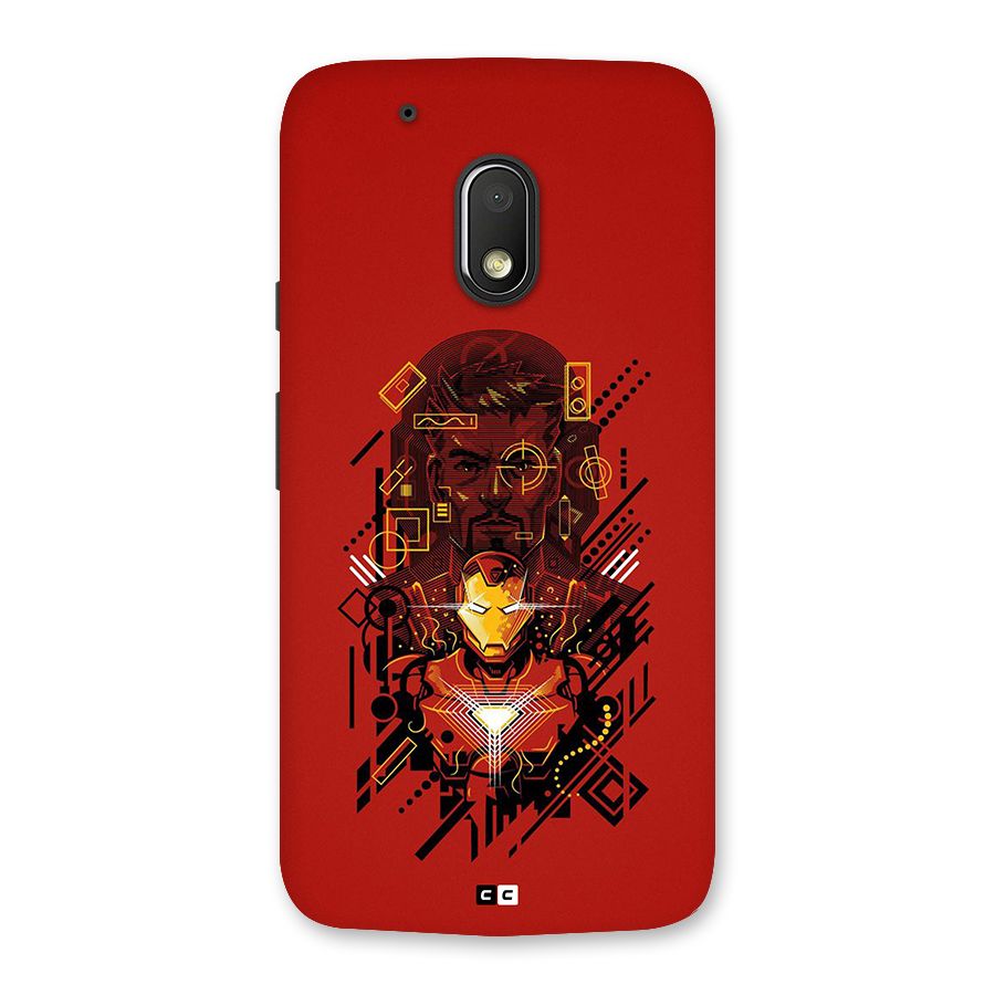 Tony Stark Back Case for Moto G4 Play