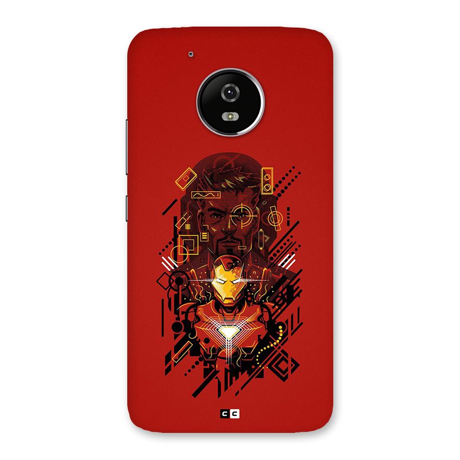Tony Stark Back Case for Moto G5