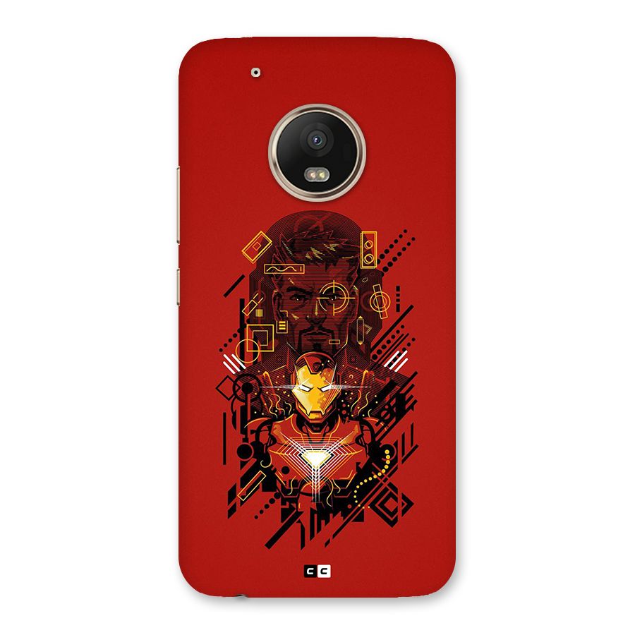 Tony Stark Back Case for Moto G5 Plus