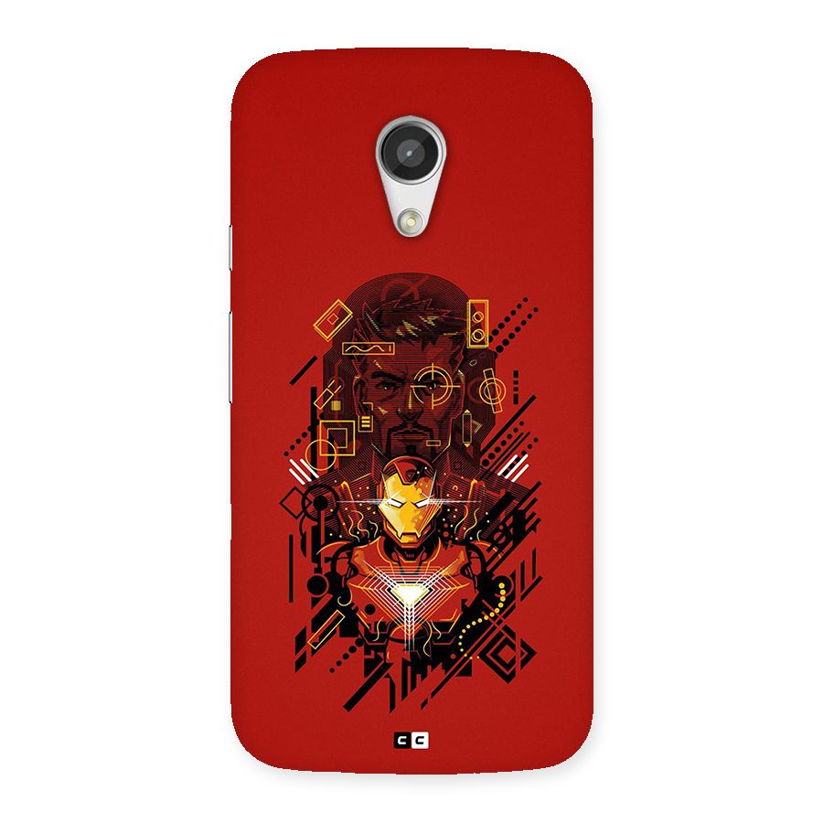 Tony Stark Back Case for Moto G 2nd Gen