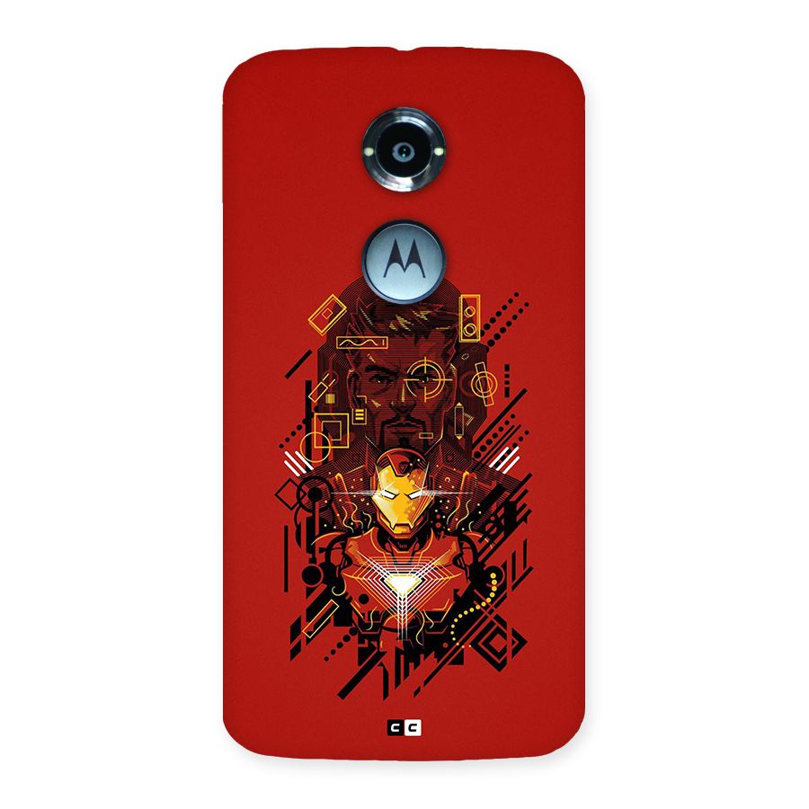 Tony Stark Back Case for Moto X2