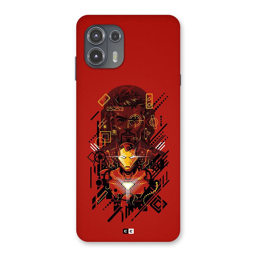 Tony Stark Back Case for Motorola Edge 20 Fusion