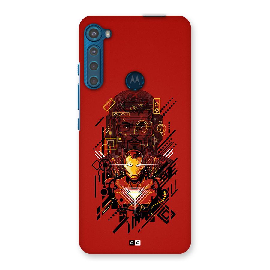 Tony Stark Back Case for Motorola One Fusion Plus