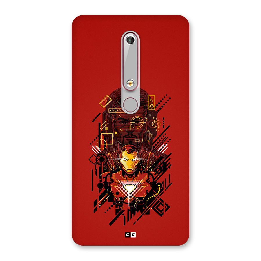 Tony Stark Back Case for Nokia 6.1