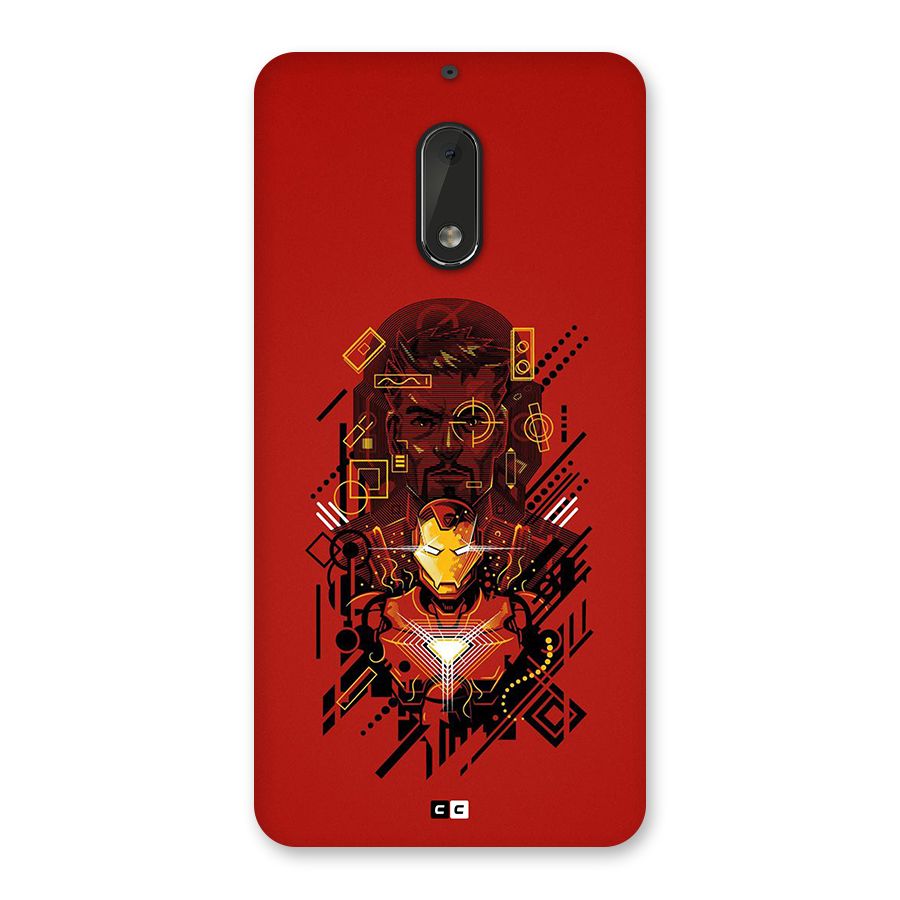 Tony Stark Back Case for Nokia 6