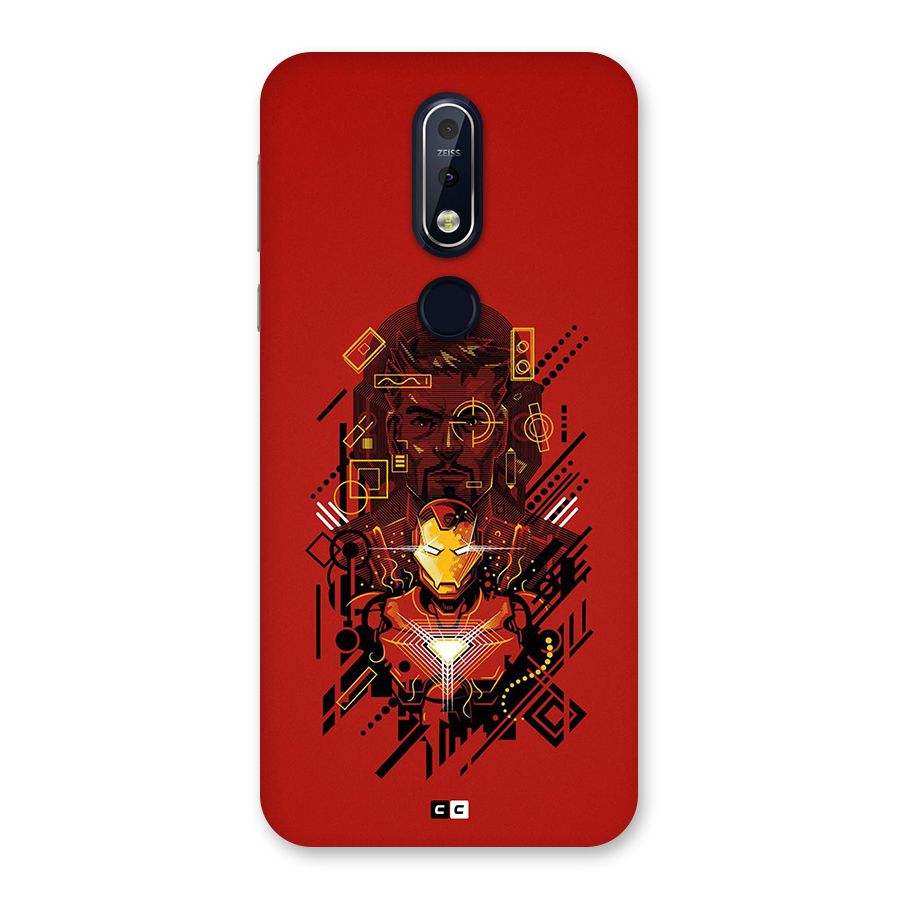 Tony Stark Back Case for Nokia 7.1