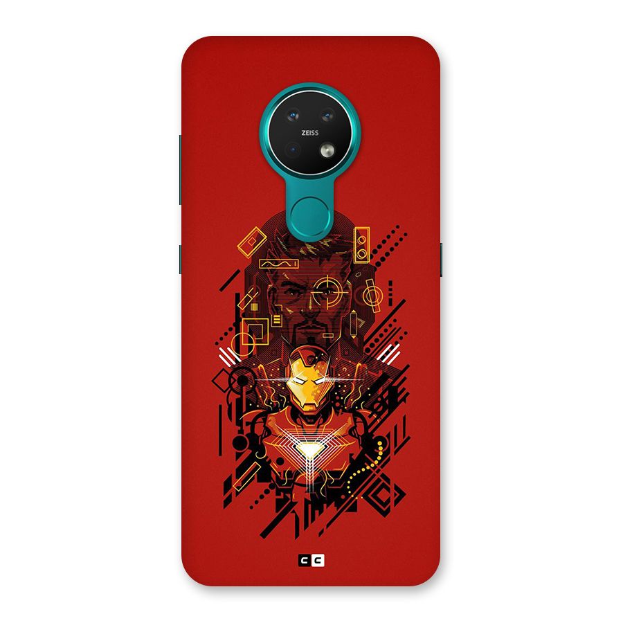 Tony Stark Back Case for Nokia 7.2