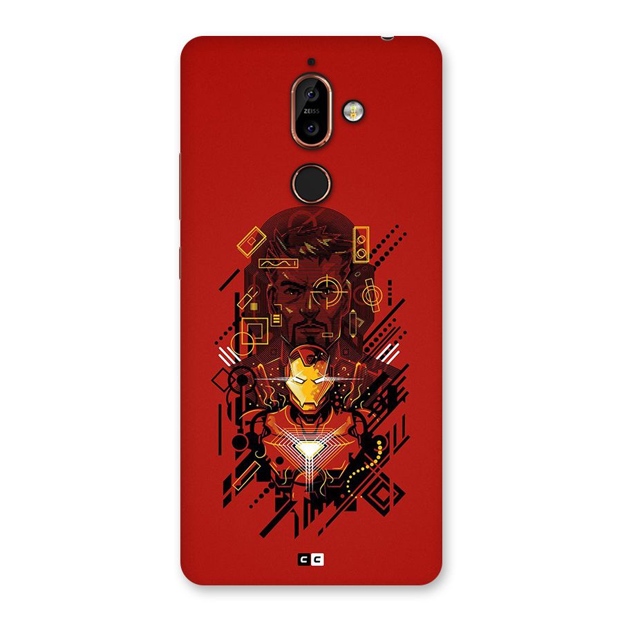 Tony Stark Back Case for Nokia 7 Plus