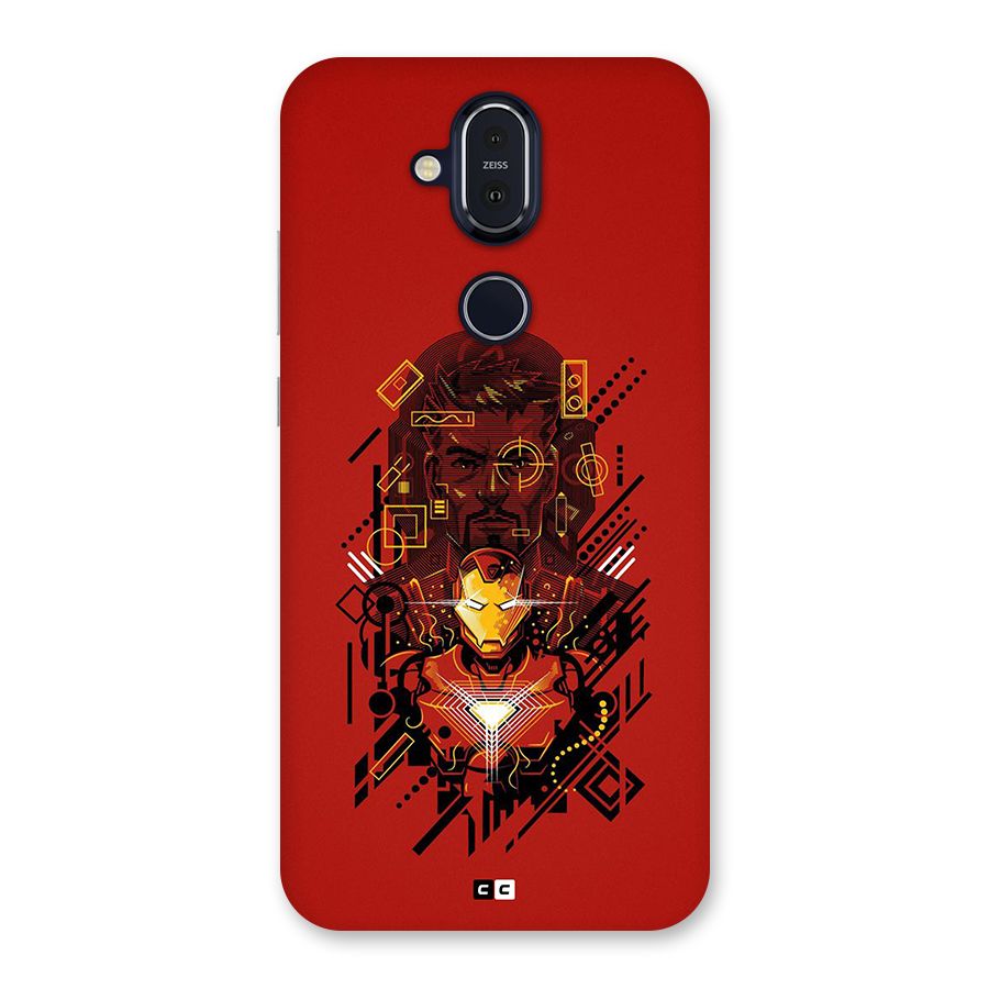Tony Stark Back Case for Nokia 8.1