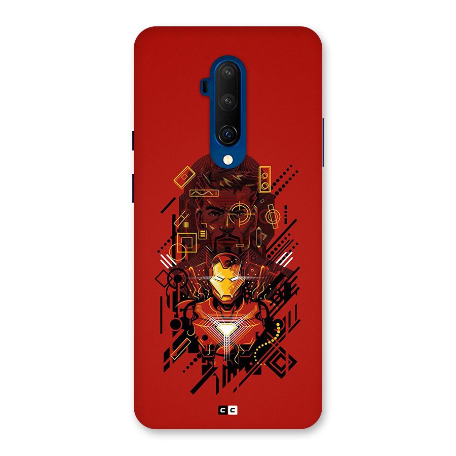 Tony Stark Back Case for OnePlus 7T Pro