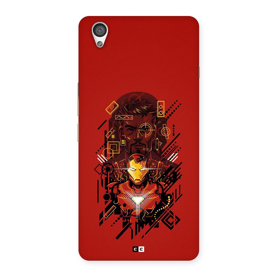 Tony Stark Back Case for OnePlus X