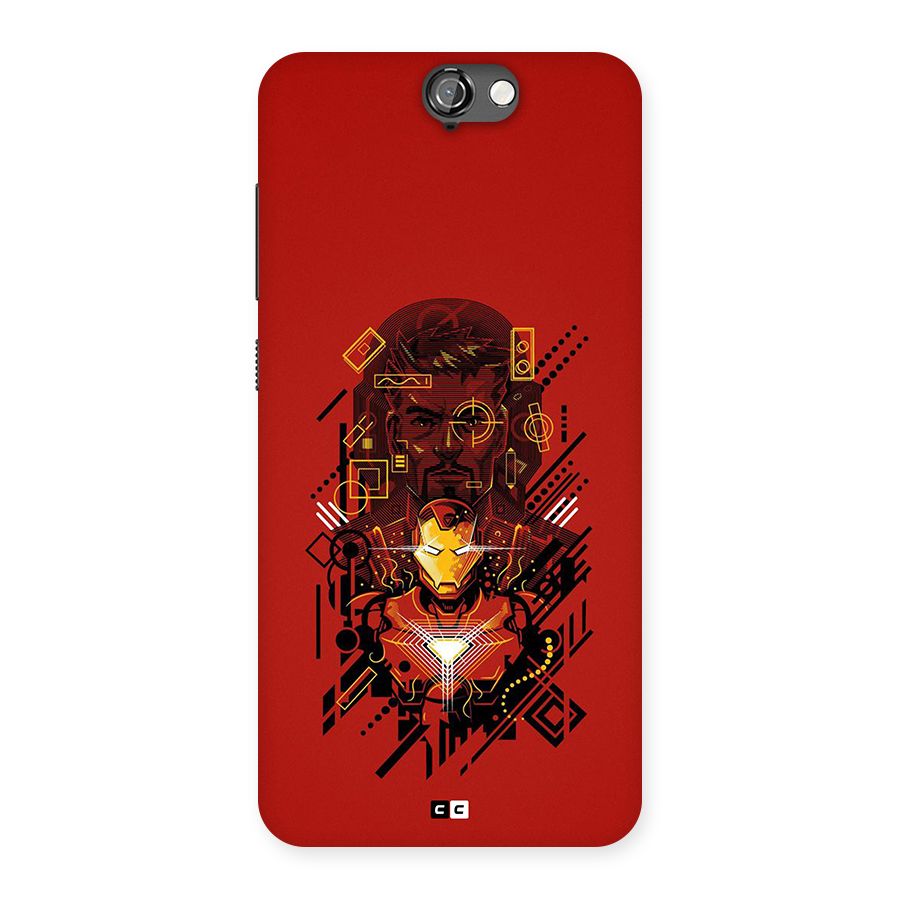 Tony Stark Back Case for One A9