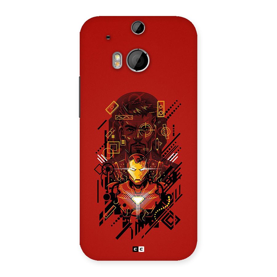 Tony Stark Back Case for One M8