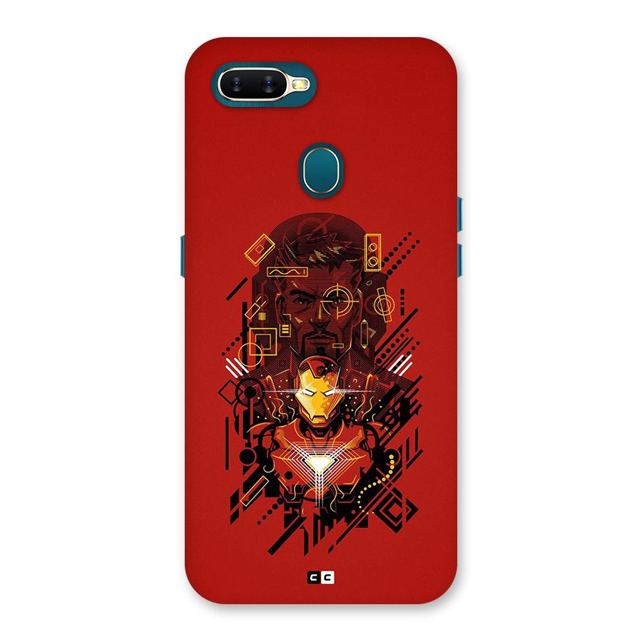 Tony Stark Back Case for Oppo A11k
