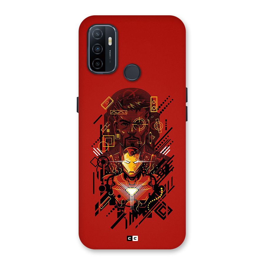 Tony Stark Back Case for Oppo A32