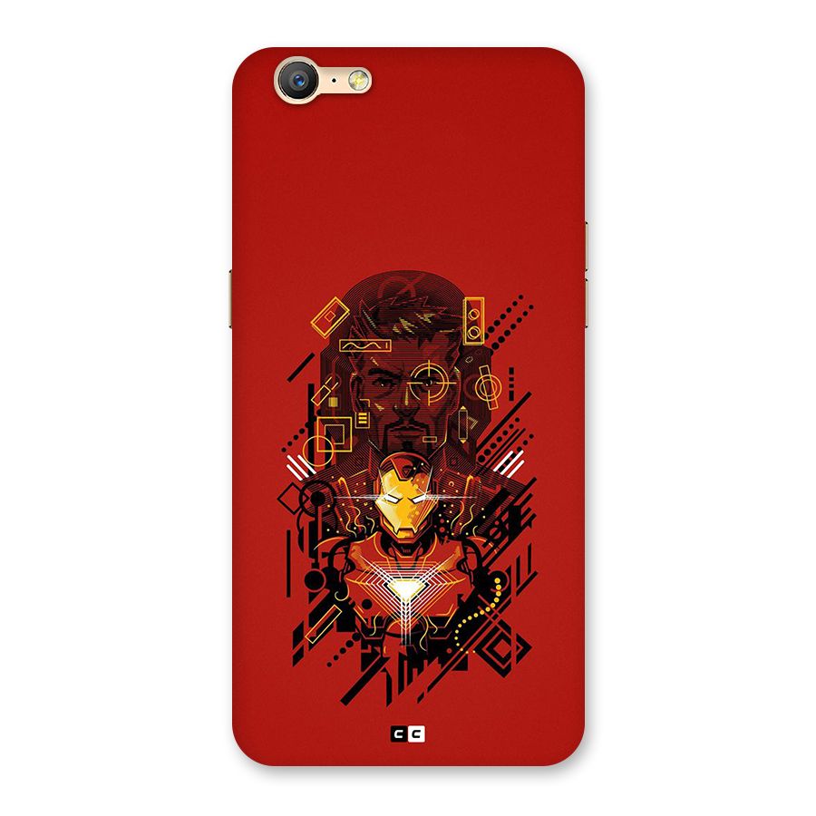 Tony Stark Back Case for Oppo A57
