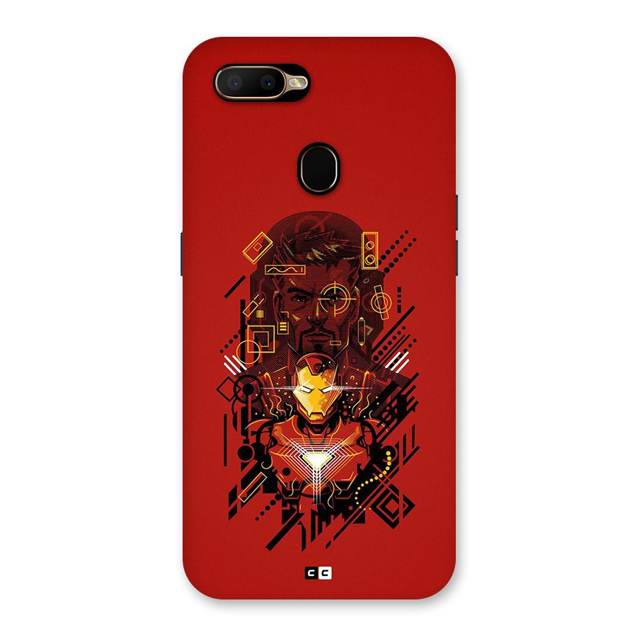 Tony Stark Back Case for Oppo A5s