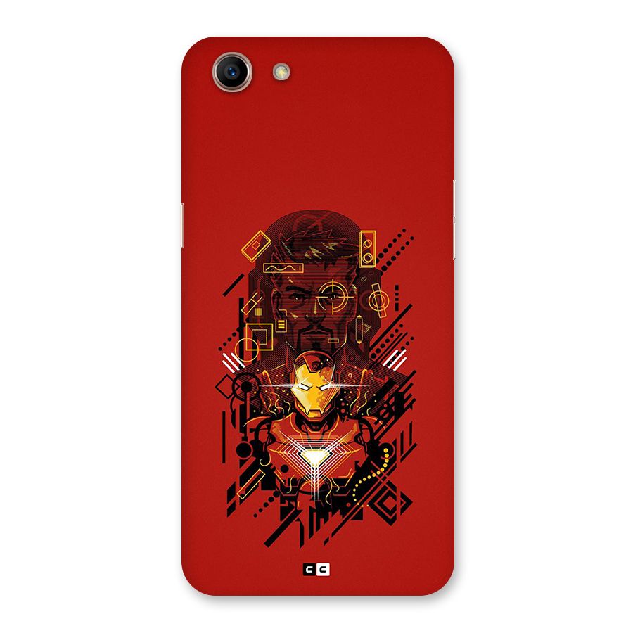 Tony Stark Back Case for Oppo A83 (2018)