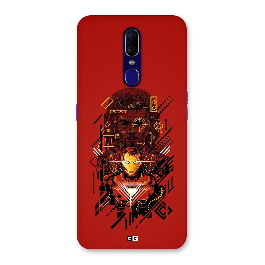 Tony Stark Back Case for Oppo A9