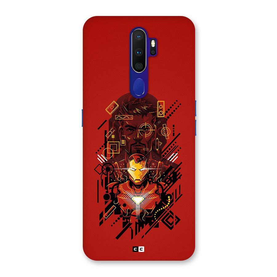 Tony Stark Back Case for Oppo A9 (2020)