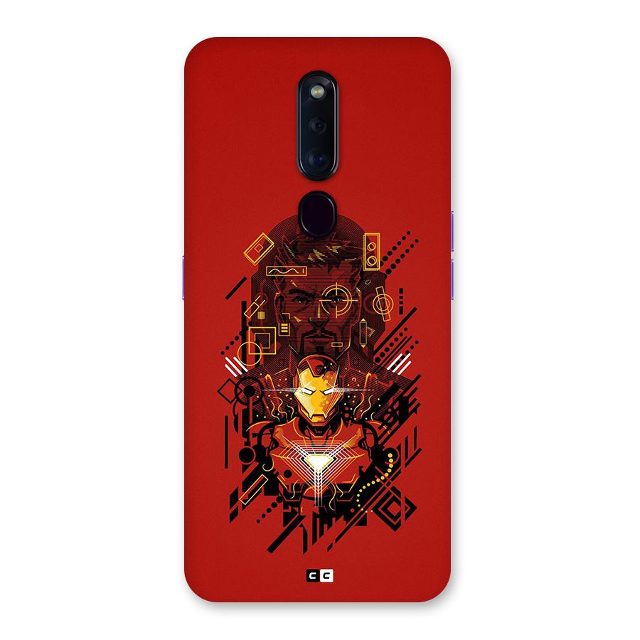 Tony Stark Back Case for Oppo F11 Pro