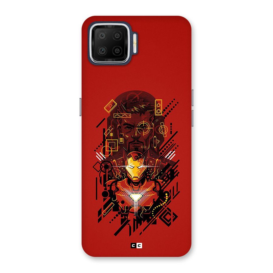 Tony Stark Back Case for Oppo F17