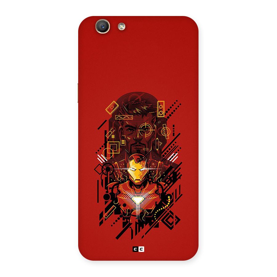 Tony Stark Back Case for Oppo F1s