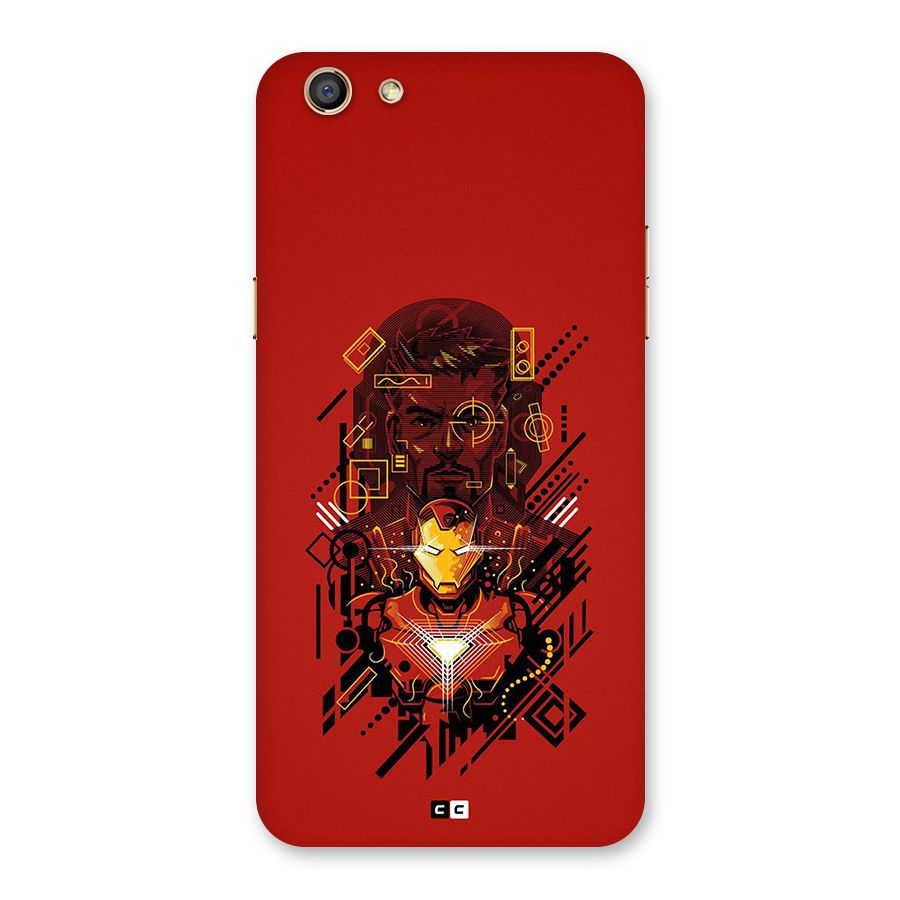 Tony Stark Back Case for Oppo F3