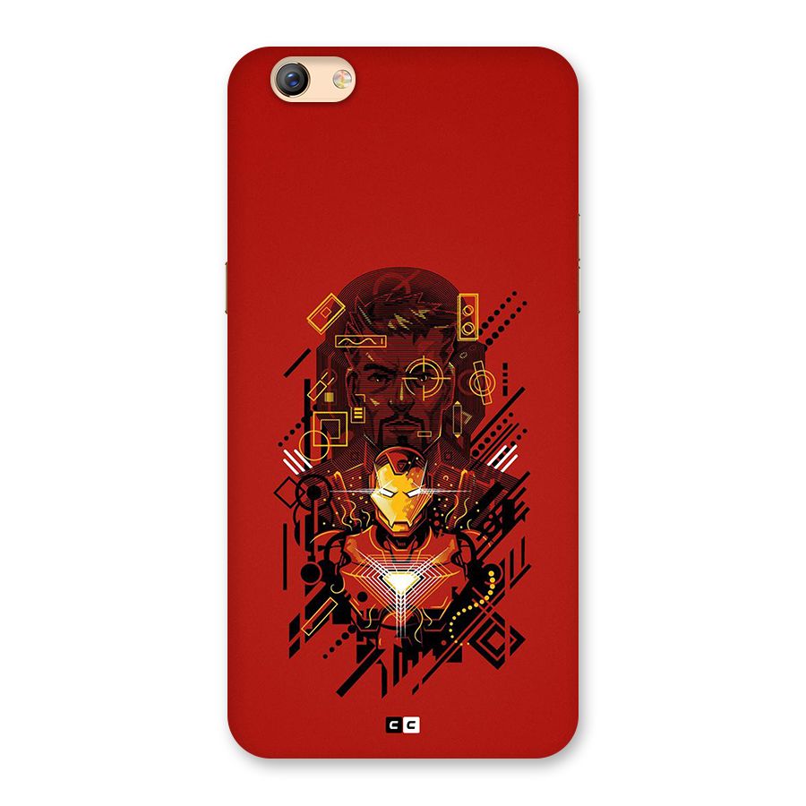 Tony Stark Back Case for Oppo F3 Plus