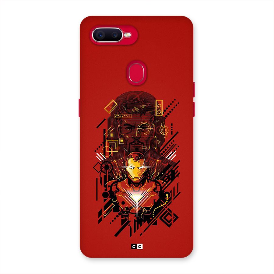 Tony Stark Back Case for Oppo F9 Pro