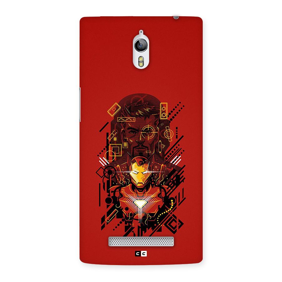 Tony Stark Back Case for Oppo Find 7