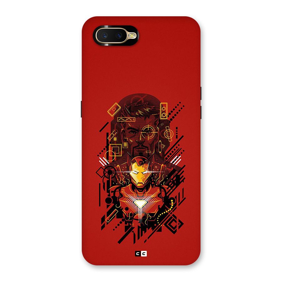 Tony Stark Back Case for Oppo K1