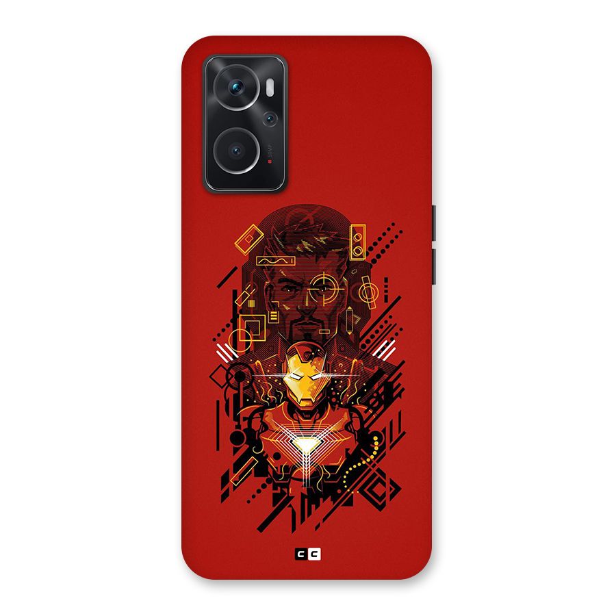 Tony Stark Back Case for Oppo K10 4G