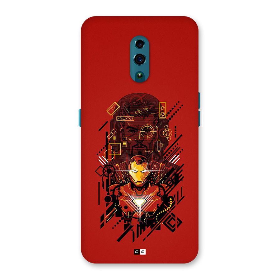 Tony Stark Back Case for Oppo Reno