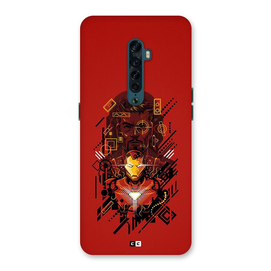 Tony Stark Back Case for Oppo Reno2